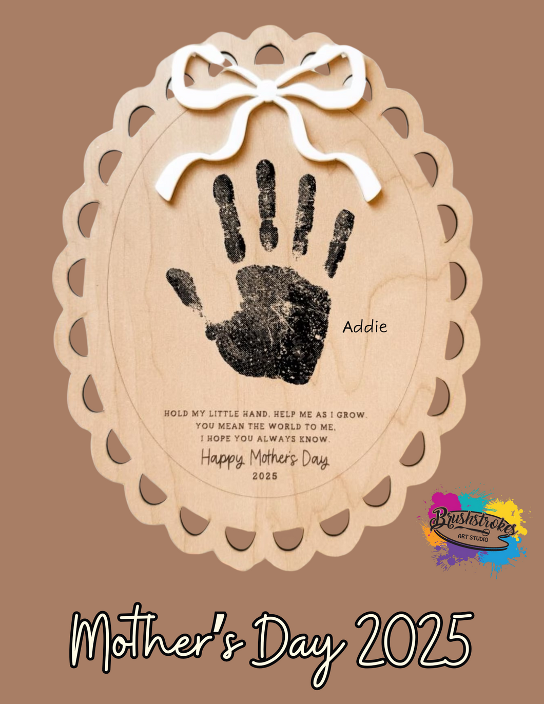 Personalized Mother's Day Plaque 2025
