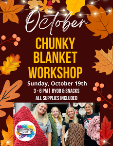 October DIY Chunky Blanket Workshop