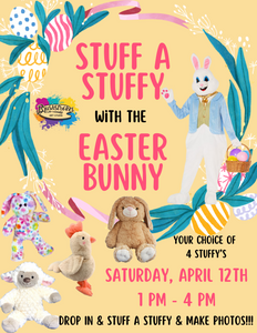 Stuff a Stuffy with the Easter Bunny Event!!!