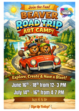 Load image into Gallery viewer, Beaver Road Trip Summer Camp!!!