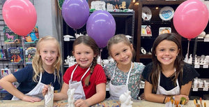 September Kids Pottery Birthday Parties