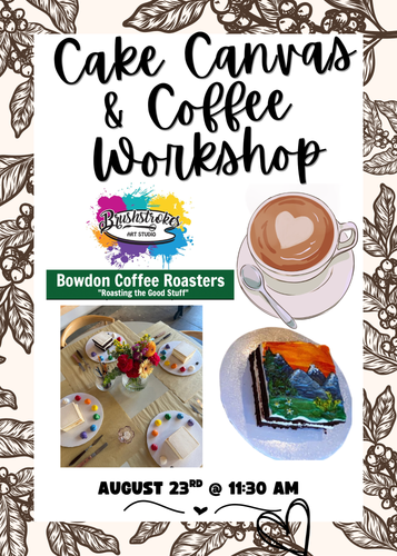 Cake Canvas & Coffee Workshop
