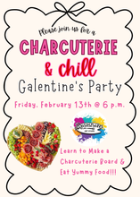 Load image into Gallery viewer, Charcuterie &amp; Chill Galentine's Party!!!