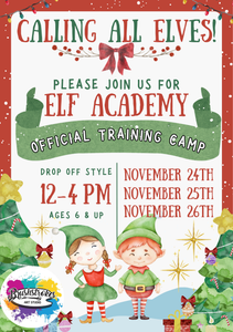 Elf Academy -Official Training Camp for Kids who love Christmas Cheer!