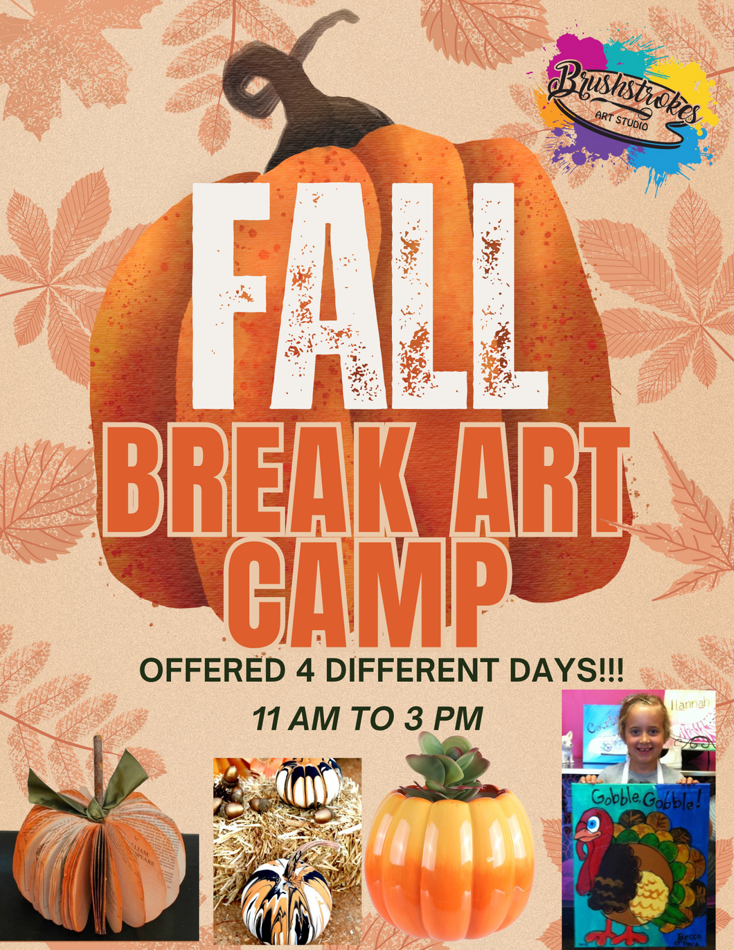 Fall Break Art Camp 2024