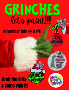 Grinches Let's Paint!!!