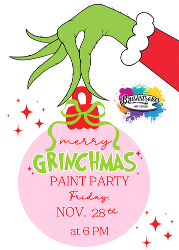 Merry Grinchmas Paint Party