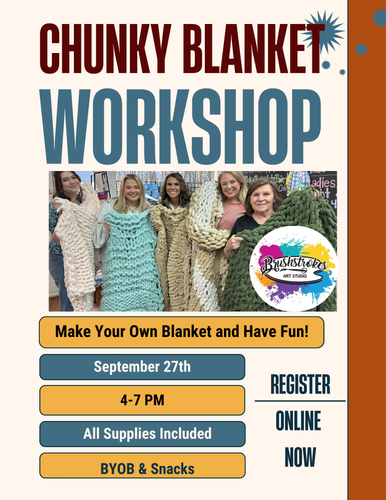 September DIY Chunky Blanket Workshop