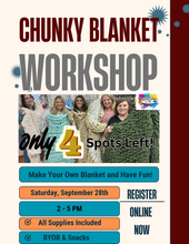 Load image into Gallery viewer, September DIY Chunky Blanket Class