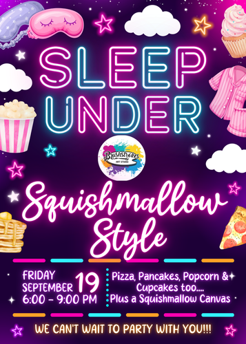 Girls Only Sleep-Under Squishmallow Party!!!