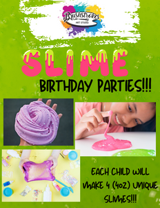 November Kids Slime Birthday Parties