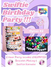 Load image into Gallery viewer, March Swiftie Bracelet Making Birthday Party (Option #2)