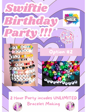 Load image into Gallery viewer, July Kids Swiftie Door Hanger Birthday Party (2 Options)