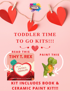 Toddler Time TO GO KITS- Tiny T. Rex & The Perfect Valentine