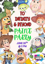 Load image into Gallery viewer, To Infinity &amp; Beyond Paint Party with Buzz Lightyear!!!