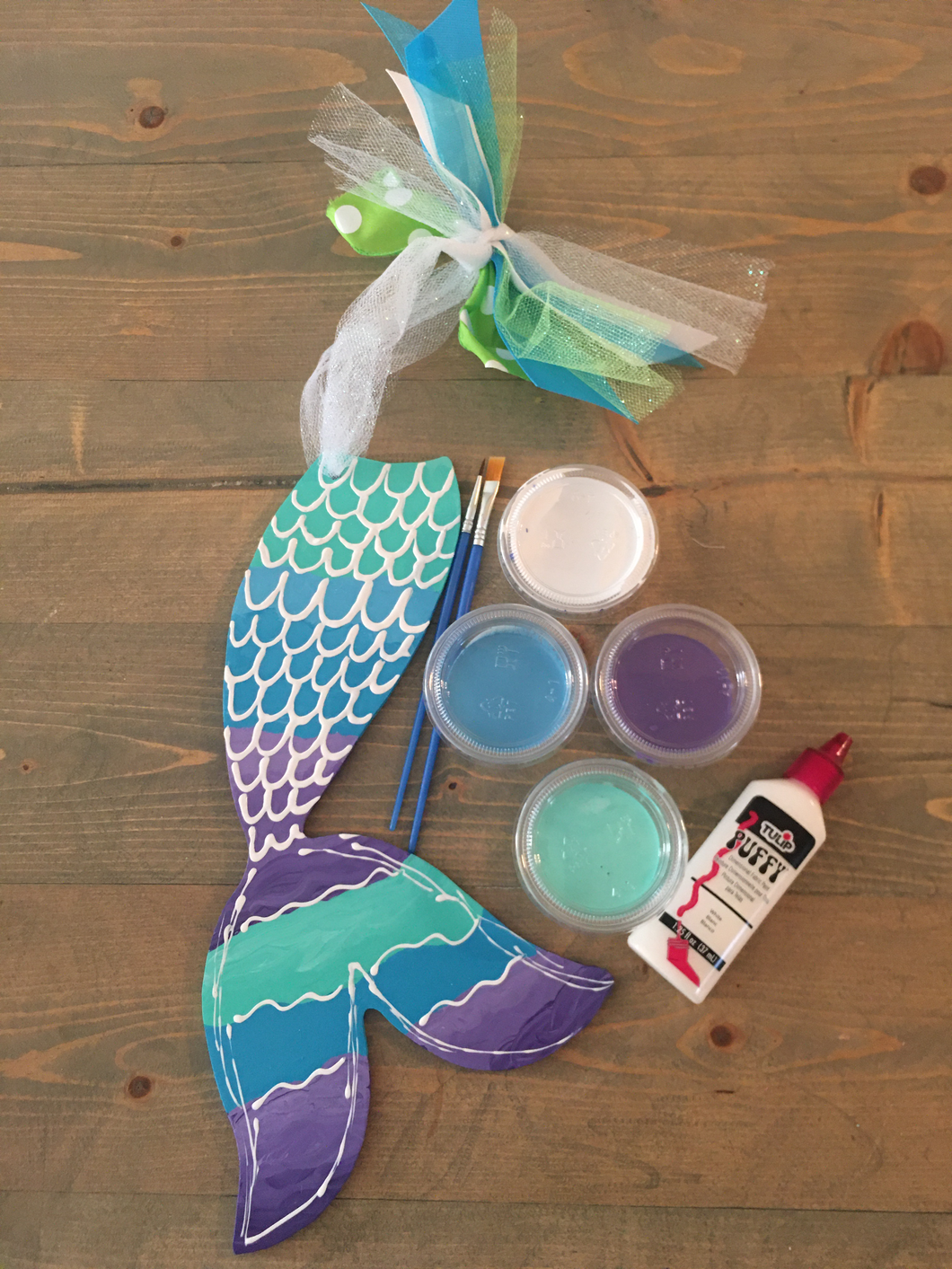 Mermaid Tail Paint Kit