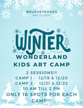 Load image into Gallery viewer, Winter Wonderland Kids Art Camp (2 Sessions!!)