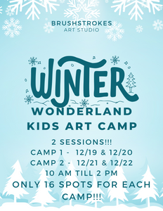 Winter Wonderland Kids Art Camp (2 Sessions!!)