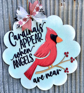 Cardinals Appear when Angels on Bubble