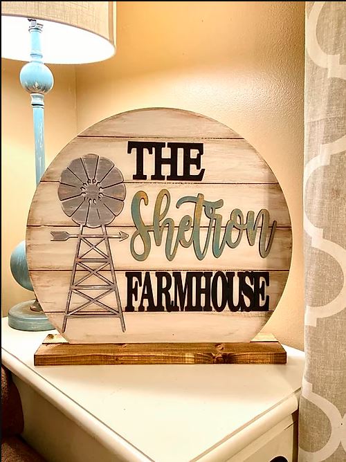 Stand Up Farmhouse Sign