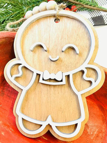 Gingerbread Man Ornament