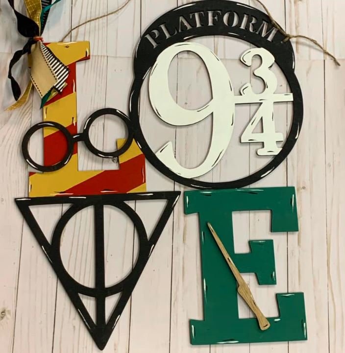 Harry Potter Door Hanger