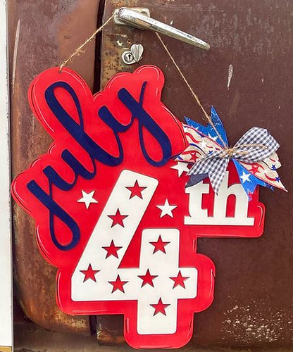 July 4th Door Hanger