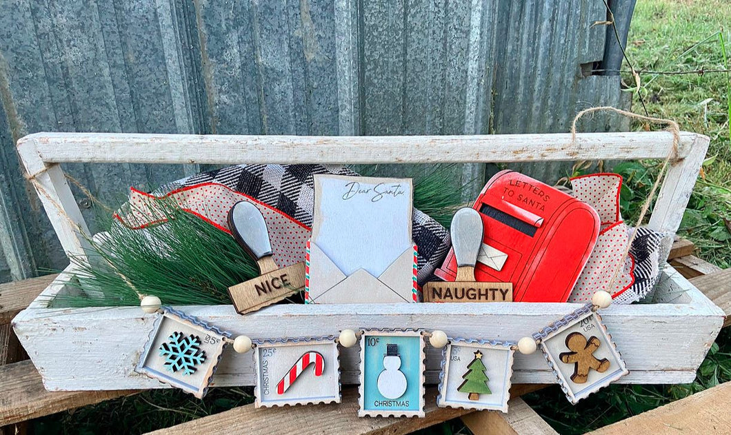 Letters to Santa Tiered Tray Set