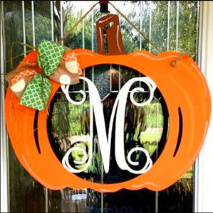 Monogram Pumpkin