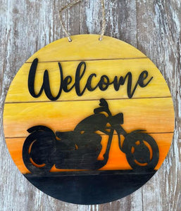 Motorcycle Welcome Round