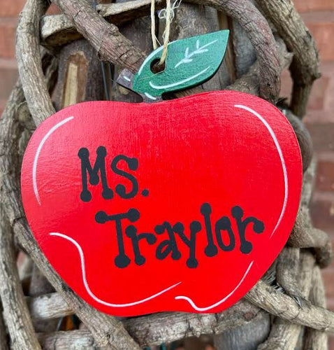 Personalized Apple Ornaments