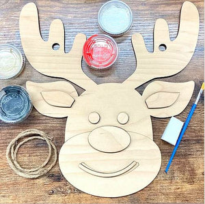Kids Reindeer Paint Kit