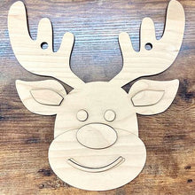 Load image into Gallery viewer, Kids Reindeer Paint Kit