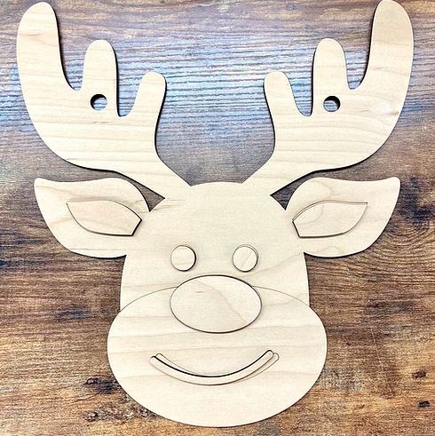 Kids Reindeer Paint Kit