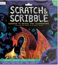Load image into Gallery viewer, Scratch &amp; Scribble - Fantastic Dragons