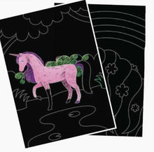 Load image into Gallery viewer, Scratch &amp; Scribble - Magical Unicorns