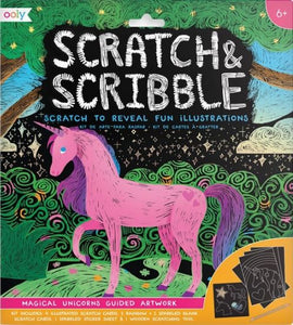 Scratch & Scribble - Magical Unicorns