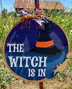 The Witch Is In with Broom