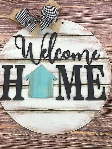 Welcome Home Round with Interchangeable Shape